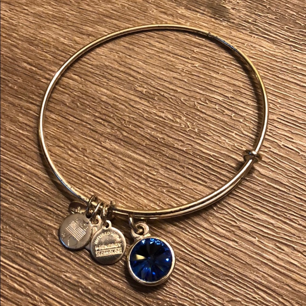 Sapphire Alex and Ani Bracelet